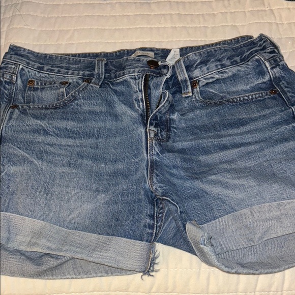 J. Crew Rolled Cuff Denim Shorts size 28 - Picture 3 of 6